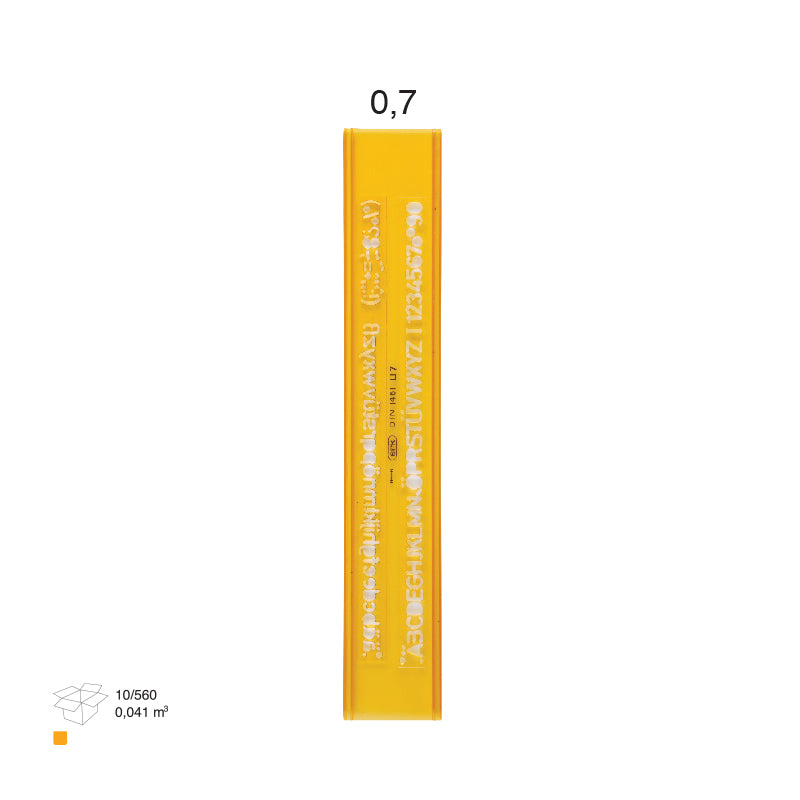 Lettering Template 0.7