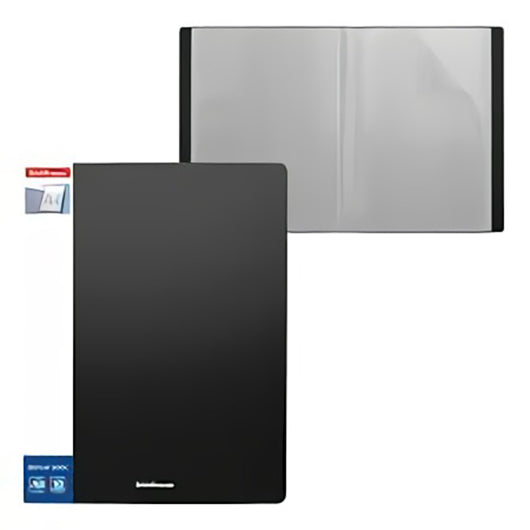 Display book ErichKrause® Matt Classic, 10 pockets, A4, black