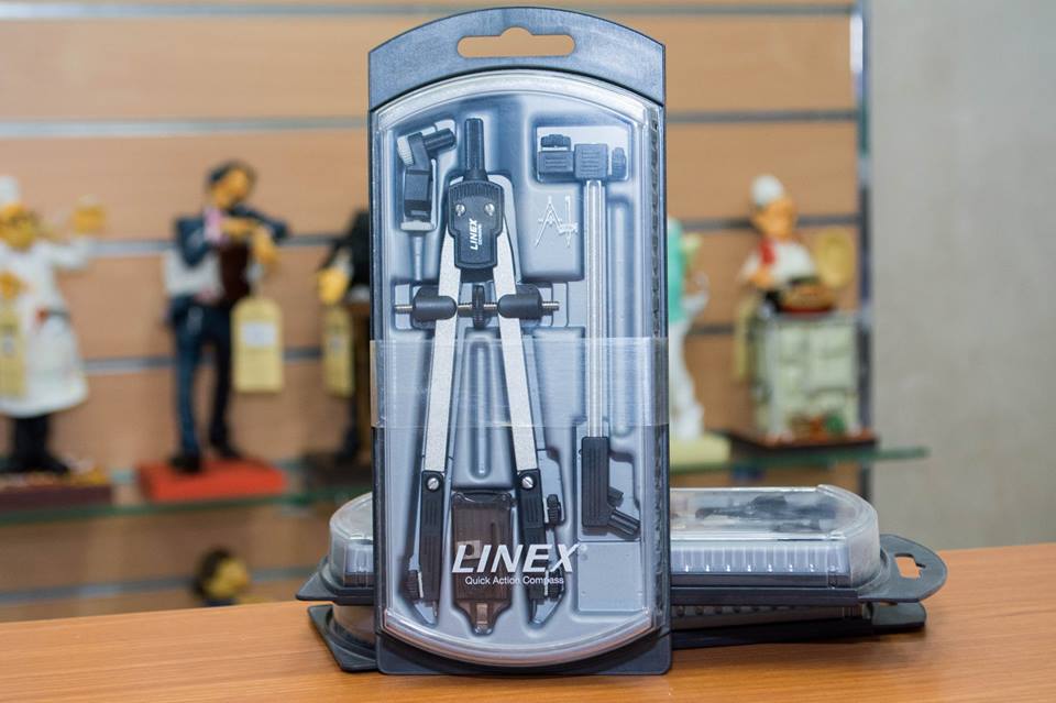 Linex 780 Bow Compass with Extension