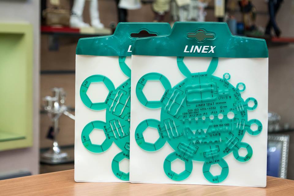 Linex Nut & Radius Template