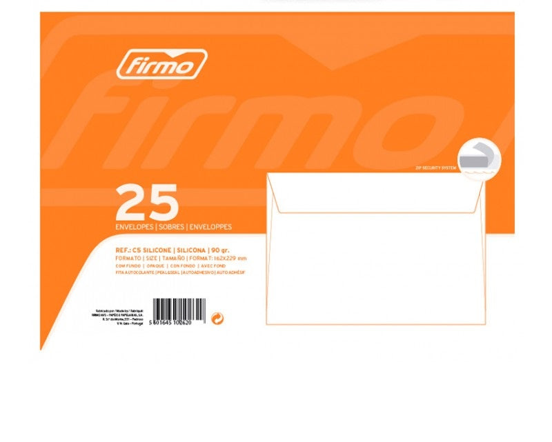 White Enveloppe C5 (16.2*22.9 cms)