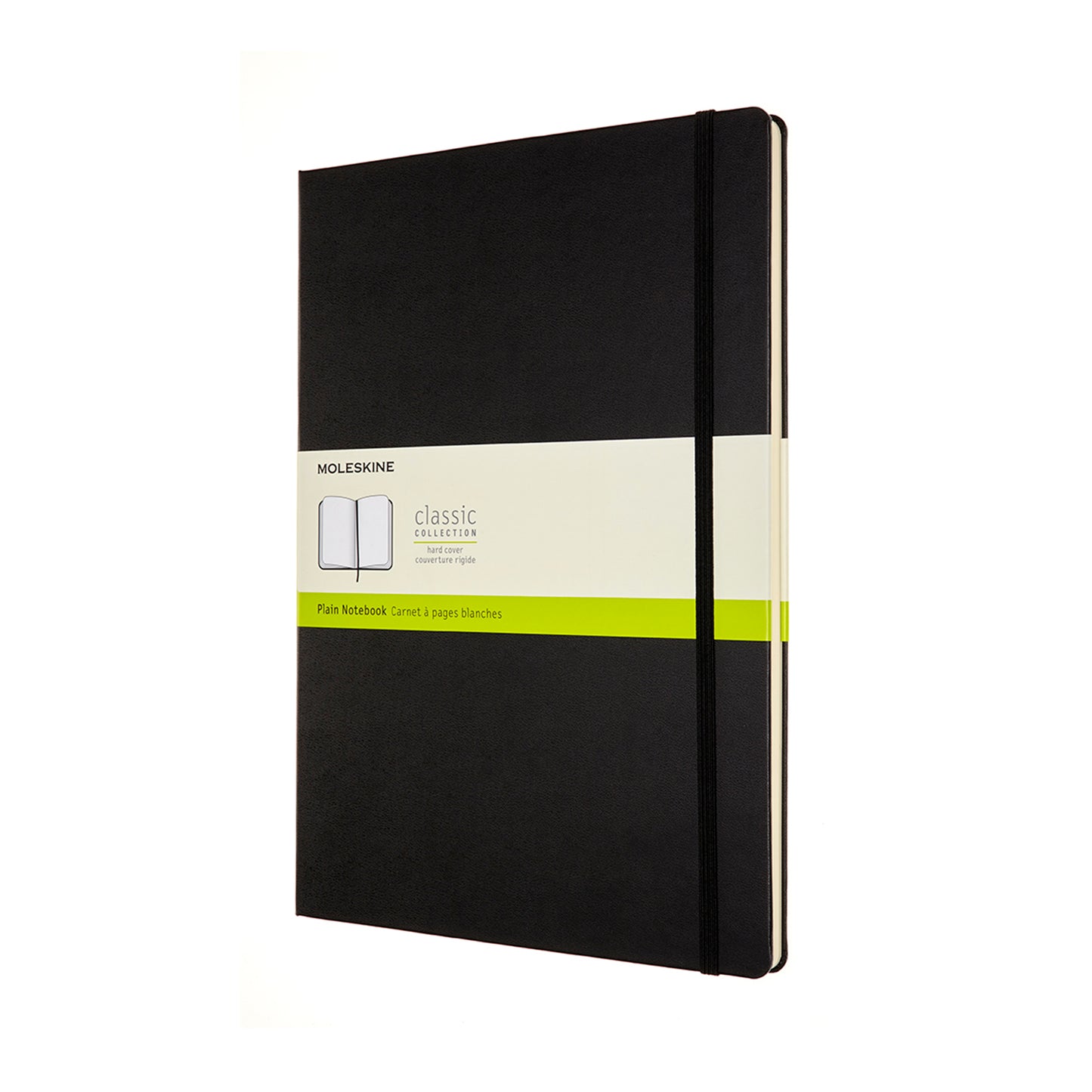 NOTEBOOK A4 PLA BLK HARD