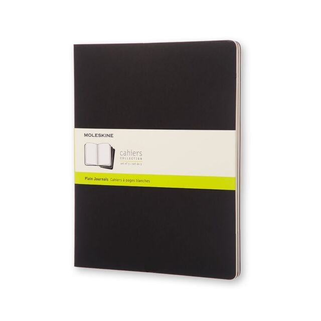 CAHIER JNLS XXL PLA BLACK