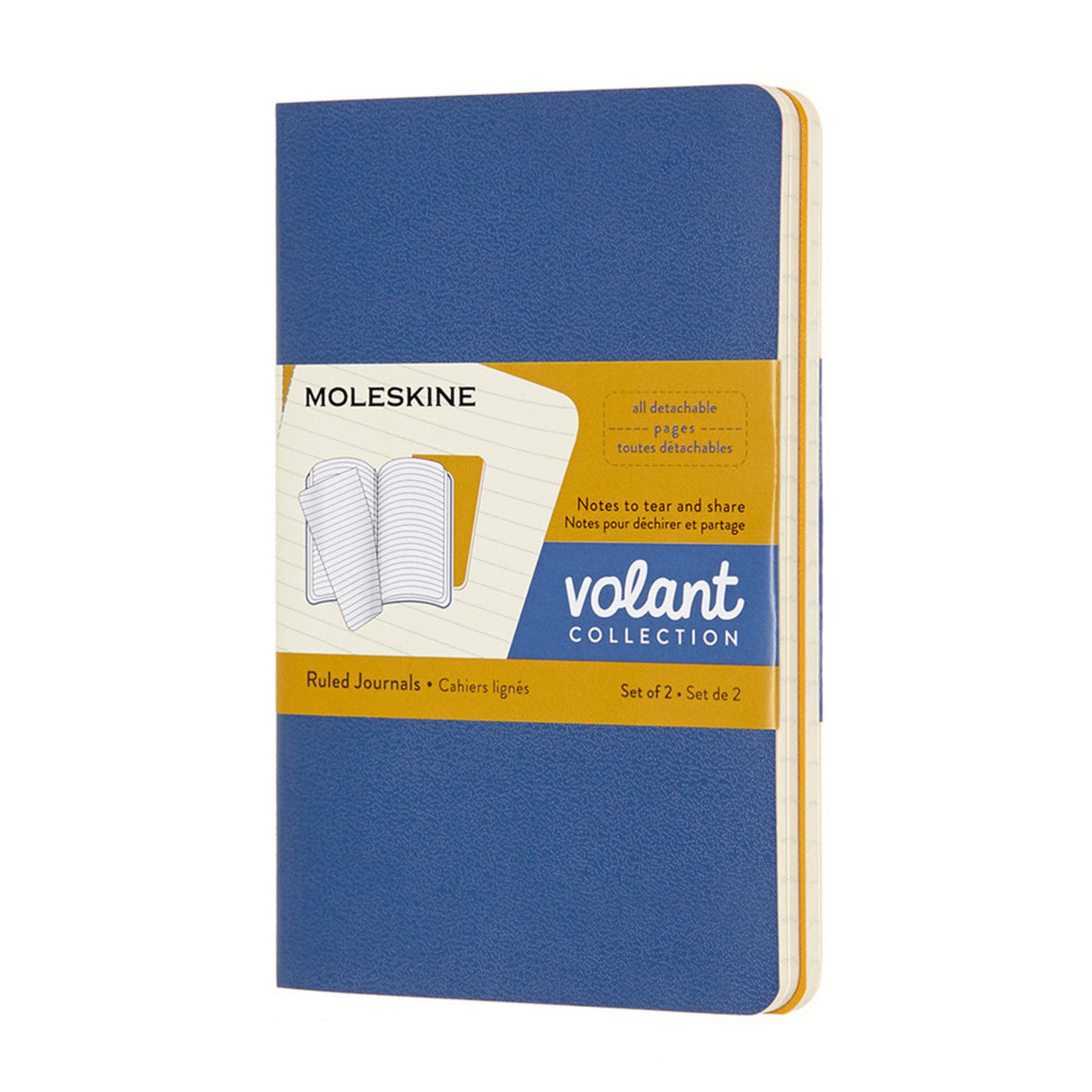 VOLANT JNLS PK RUL FORGET.BLUE AMBER.YLW