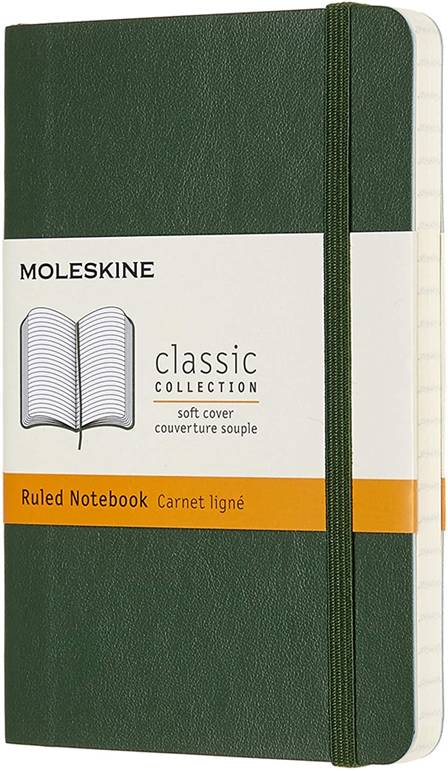 NOTEBOOK PK RUL MYRTLE GREEN SOFT