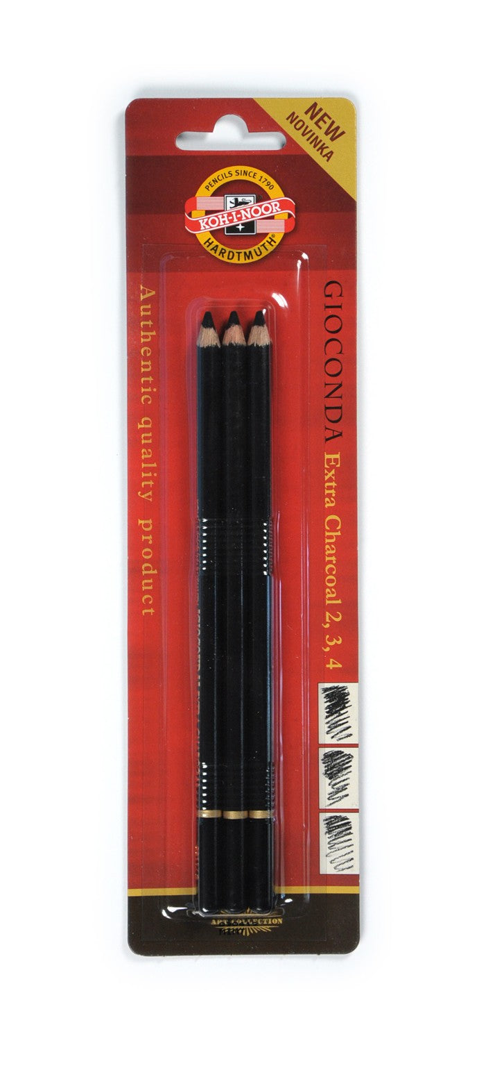 gradational extra charcoal in pencil 8811 3pcs