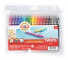 set of fibre pens 1023 18 pcs twin