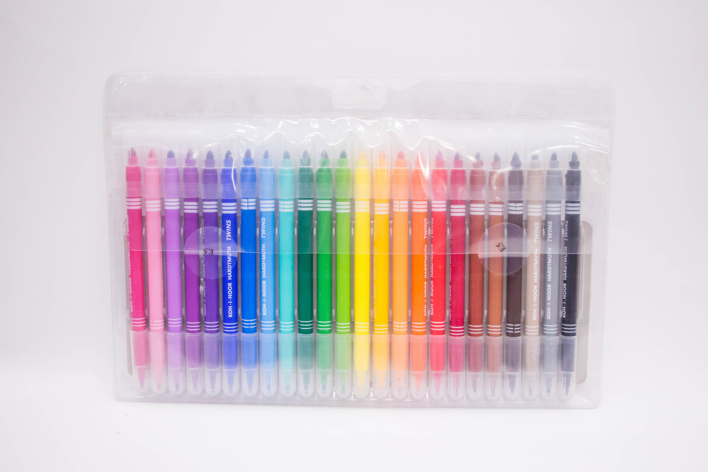 set of fibre pens 1023 24 pcs twin