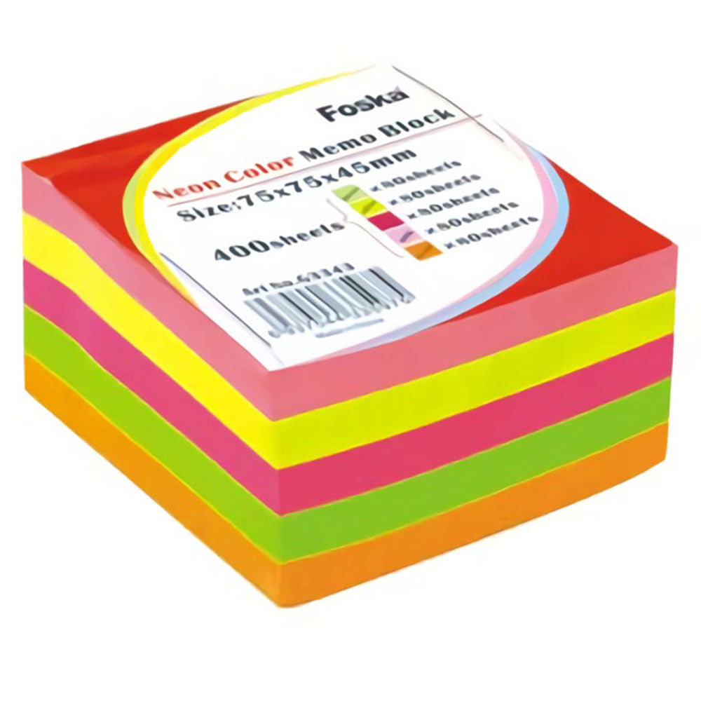 Sticky notes 5 colours - 400 sheets