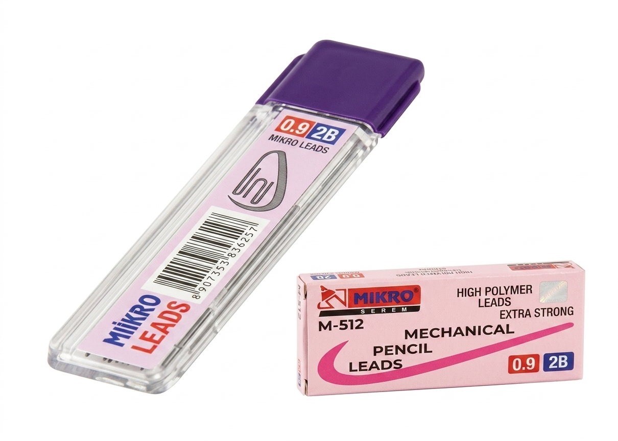 Micro Tube of Pencil leads 0.9 2B (20 leads)