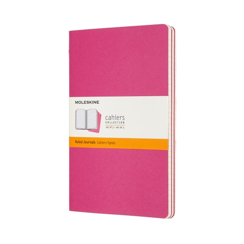 CAHIER JNLS LG RUL KINETIC PINK