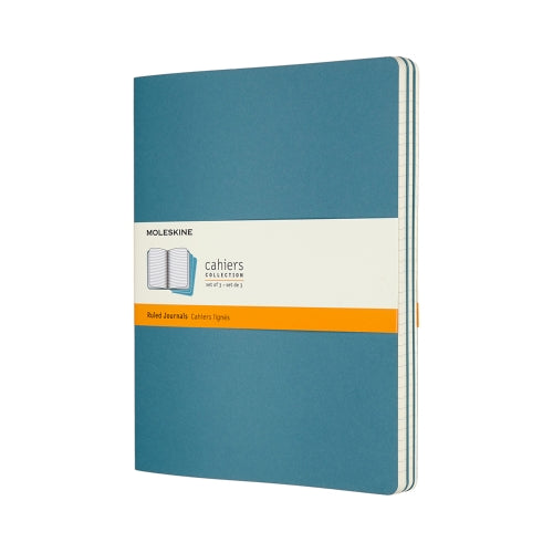 CAHIER JNLS XL RUL BRISK BLUE