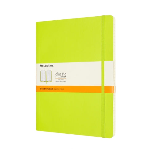 NOTEBOOK XL RUL SOFT LEMON GREEN
