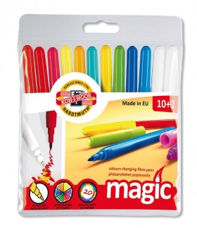 set of MAGIC fibrepens 10+2