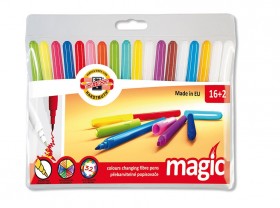 set of MAGIC fibrepens 16+2