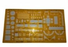 1:50 construction and decoration template No. 4357