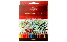 set of aquarell coloured pencils 3716 12 pencils FRUIT