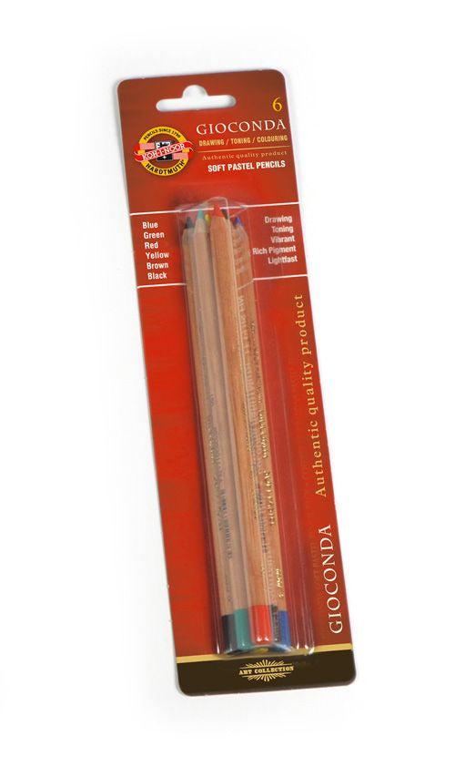 set of artists´ soft pastel pencils 8826 6