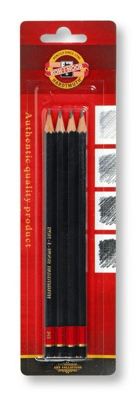 set of graphite pencils 1935 4 pencils (2B-4B-6B-8B)