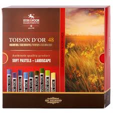 set of artists´ soft pastels 8516 48 LANDSCAPE