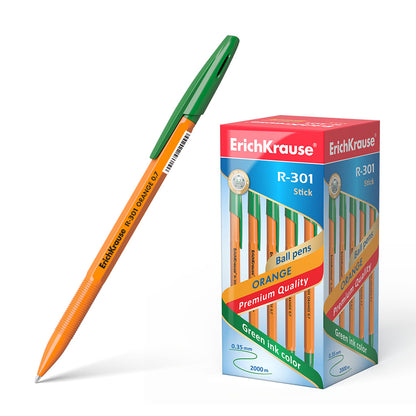 ErichKrause Ballpoint pen R-301 Stick Orange 0.7 (Colors)