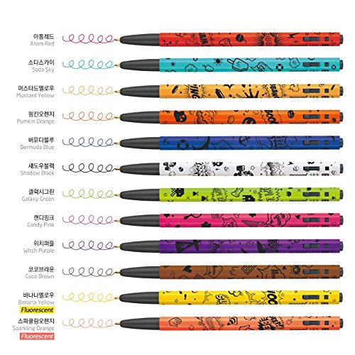 Monami Ballpoint pen 0.5 mm Cartoon - Colors