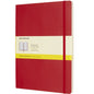 Moleskine Notebook Squared Hard Cover (Sapphire Red-Large)
