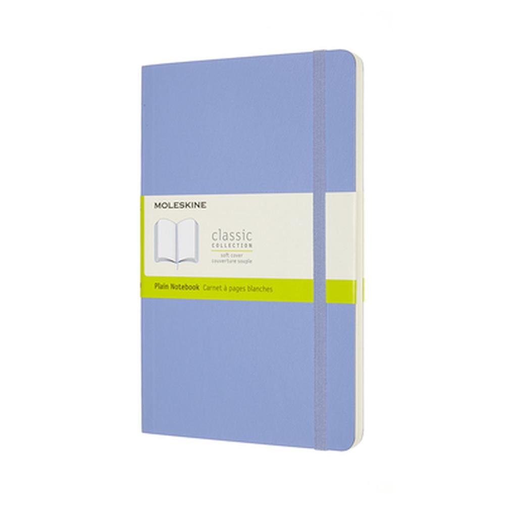 Moleskine Notebook Plain Soft Cover (Colors-Sizes)