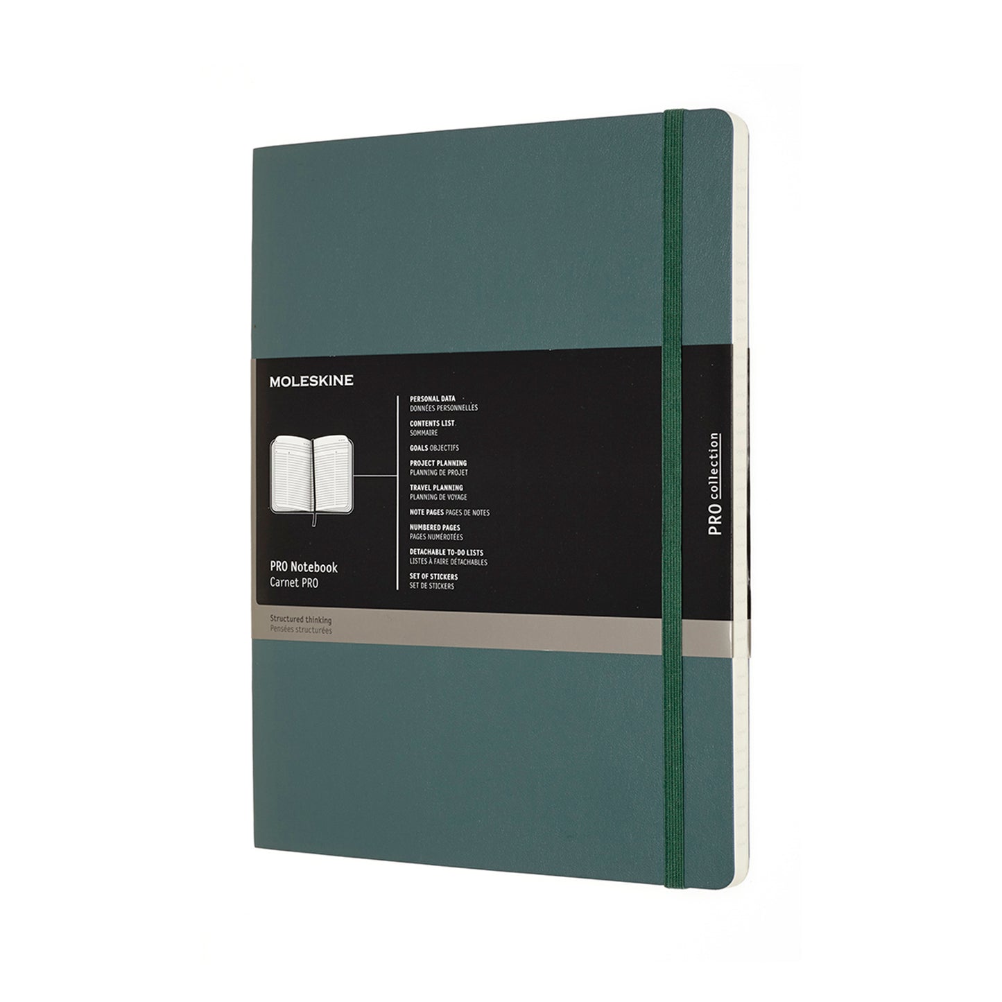 Moleskine Pro Notebook Soft Cover (Colors-Sizes)