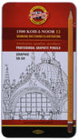 Koh-i-noor Set of Graphite Pencils 1502 (Technic/Art/Graphic)