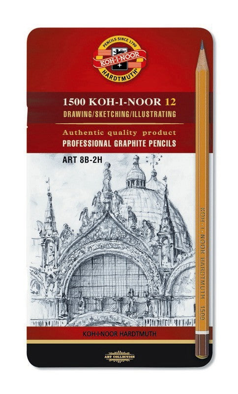 Koh-i-noor Set of Graphite Pencils 1502 (Technic/Art/Graphic)